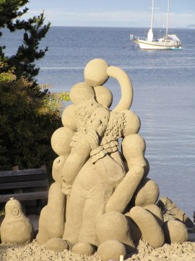 Sand Sculpture Port Angeles