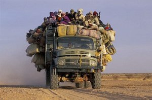 Sahara bus - Frans Lemmens